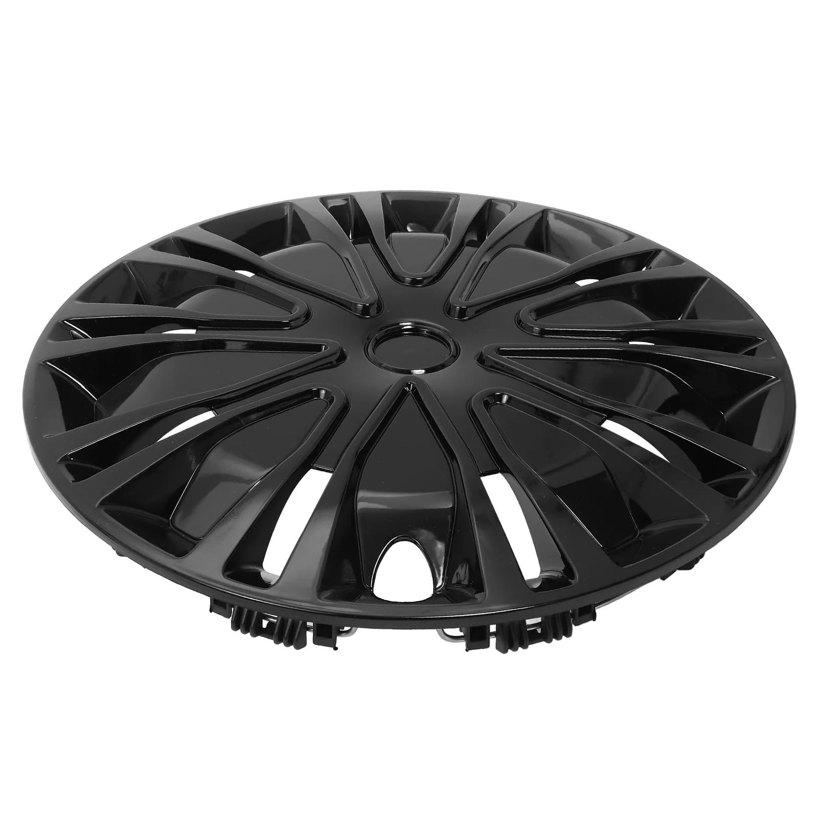 Tapacubos de Repuesto for tapacubos Rueda Coche(Gloss Black)