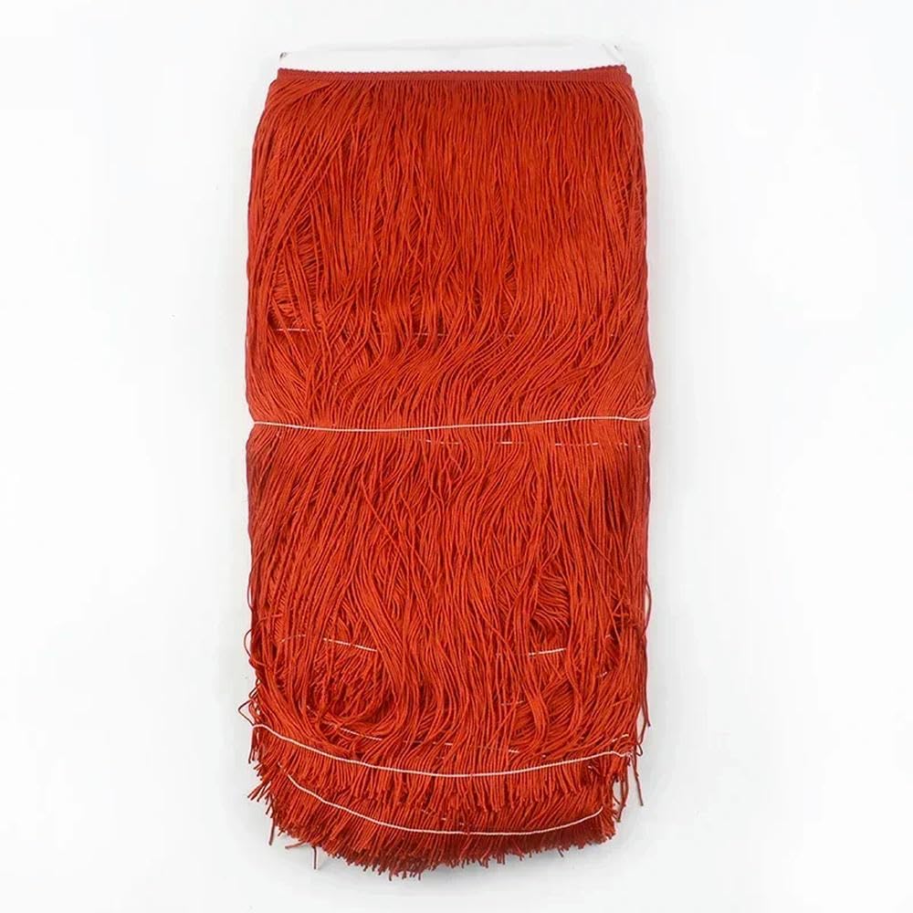 VIXDA 10Yard 50cm Long Fringes Lace Tassel Trim Latin Dance Curtain Trimming Sewing Decoration Tassels Fringe Ribbon