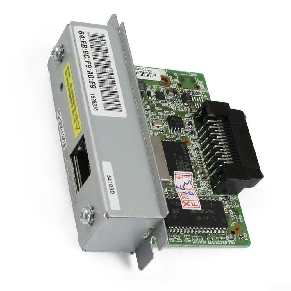 Server di stampa Ethernet UB-E03 per TM-T70II U220B T82II | Compatibile con TM-T88V, T88VI, rigoroso controllo di qualità, prestazioni stabili, trasferimento dati affidabile