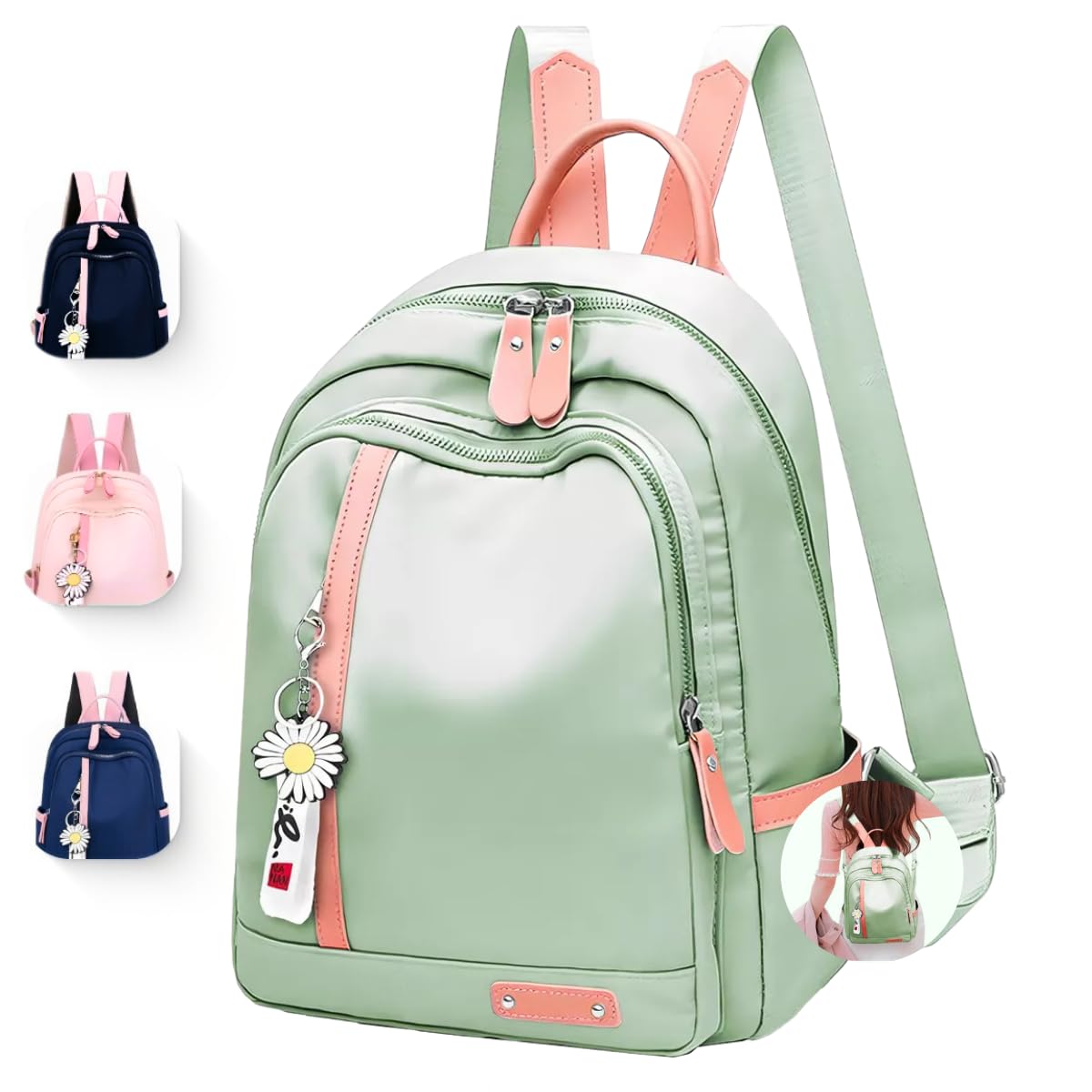Mochila Feminina Escolar Trabalho Reforçada Bolsa Mulher Passeio Ajustável em promoção! Veja a oferta e mais achadinhos de Bolsas 6 Hoje é o melhor dia para comprar Mochila Feminina Escolar Trabalho Reforçada Bolsa Mulher Passeio Ajustável com aquele preço maroto! Promoção! Aproveite a oferta! 6