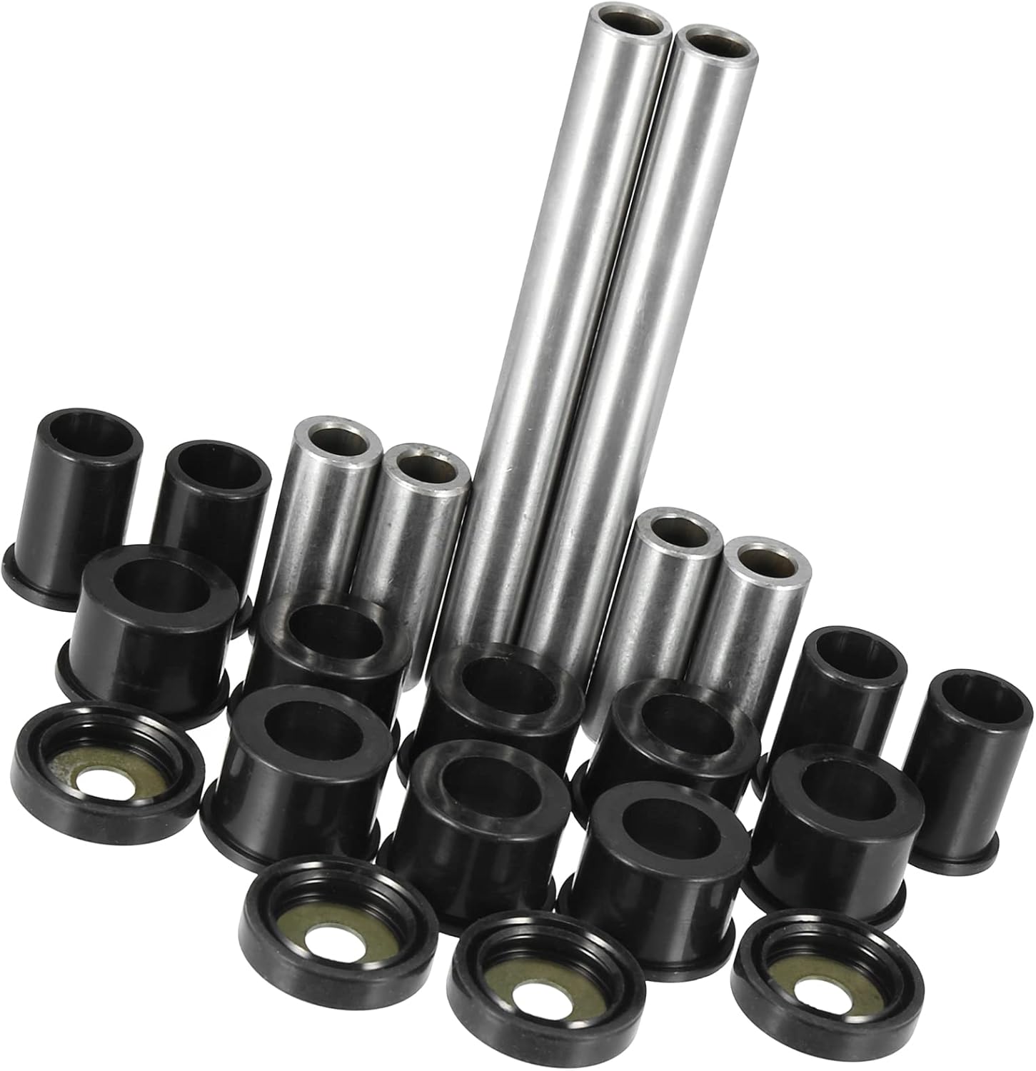 ACROPIX Front Upper Lower Control Arm Suspension Bushings Kit Fit for