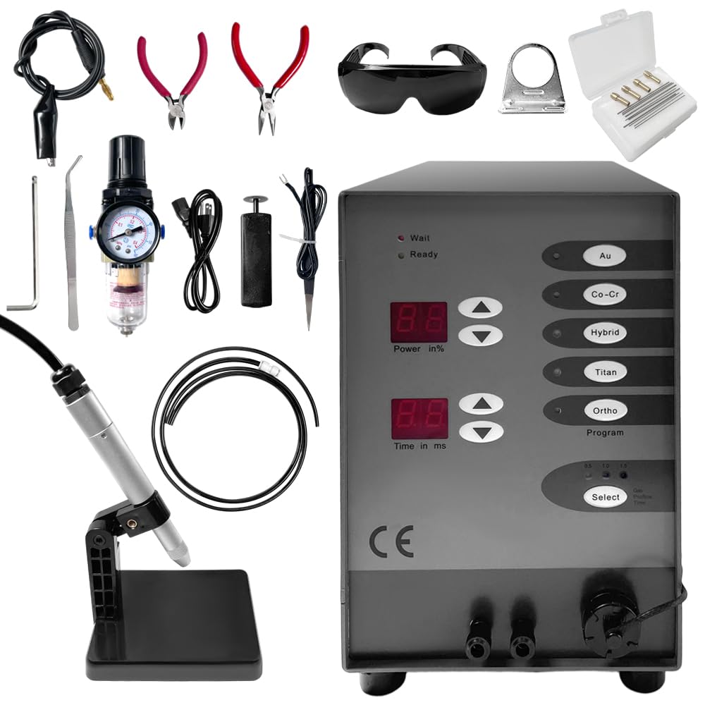 Photo 1 of BOVZOR 100A 110V Permanent Jewelry Welder Kit Pulse Arc Spot Welding Module