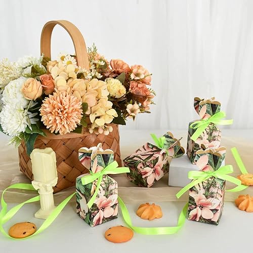 Vista 15 de TONIFUL - Rollo de listón de satén de color liso, para envolver regalos, manualidades, cabello, fiesta boda, tarjetas de invitación, ramos florales