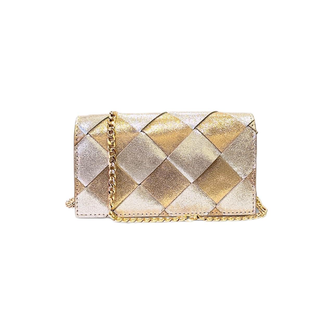 CAMILLE CLUTCH GOLD/SILVER-image-0