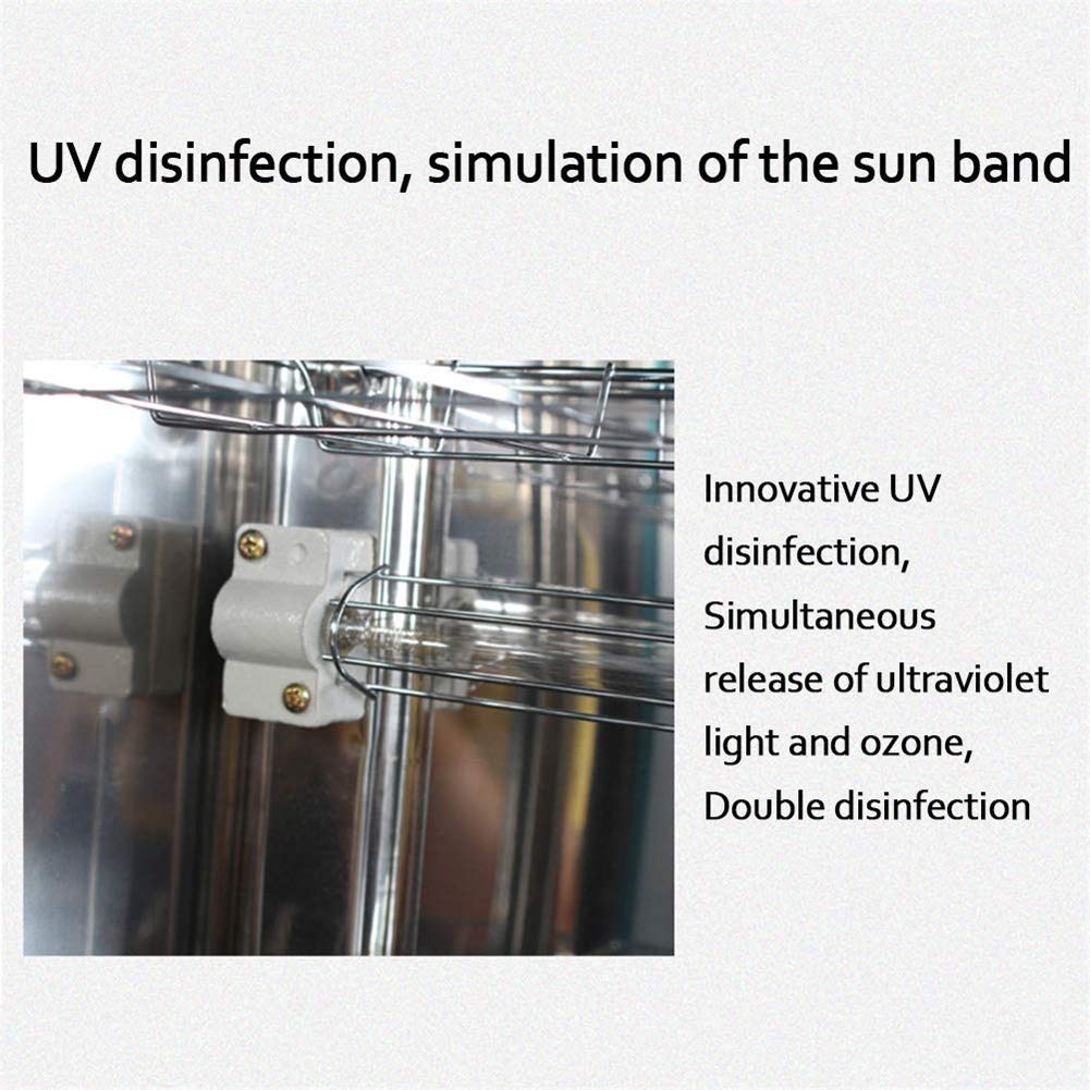 32L/50L UV Ligero Esterilizador de Toallas Gabinete Esterilización Ropa Desinfección para Uñas Hotel Barbero Belleza Salón Sauna Tatuaje Equipo