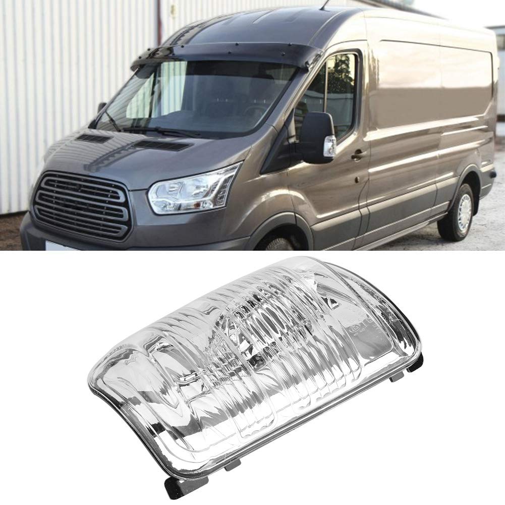 Aramox Transit MK8 2014 Right Side Clear Lens Replacement Cover for External Direction Indicator, Mirror