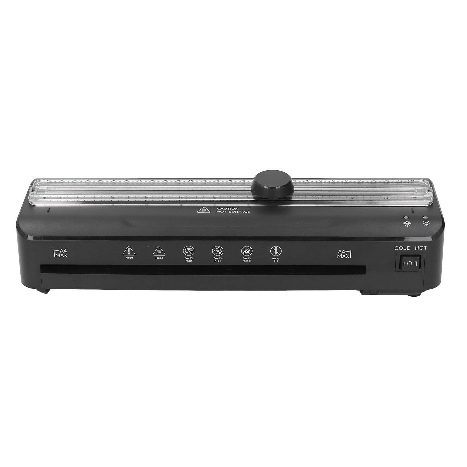Laminator Kompaktowy A4 z obcinaczką do Cięcia Laminator do zdjęć 12,4 X 4,3 X 3 Cale do Dokumentu Fotograficznego Rysunek Menu 320 Mm/Min (Fafeicy9coxzb2i86-11)