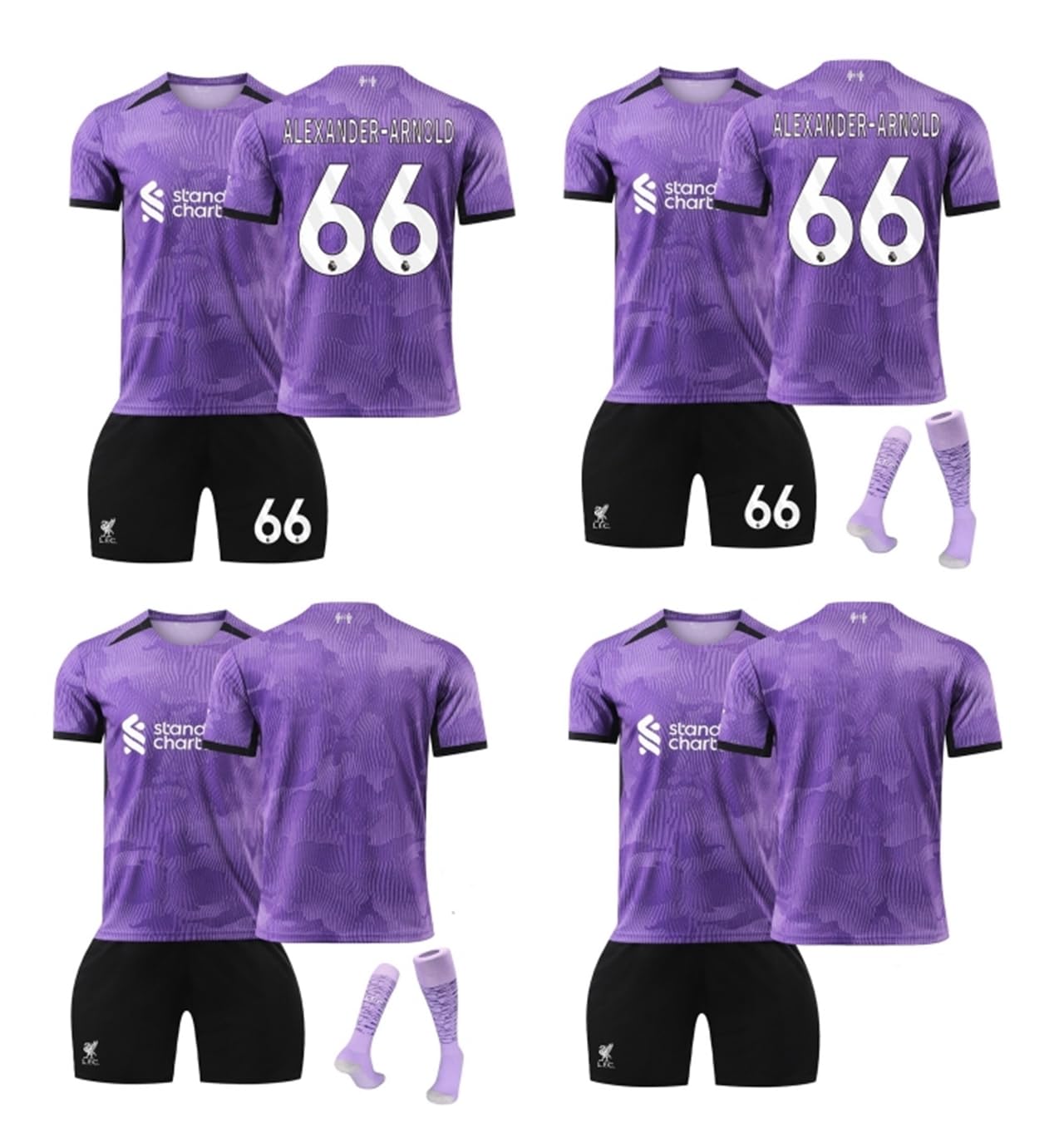 Amazon.co.jp: JYKMM サッカーユニフォーム背番号66サッカーウェア