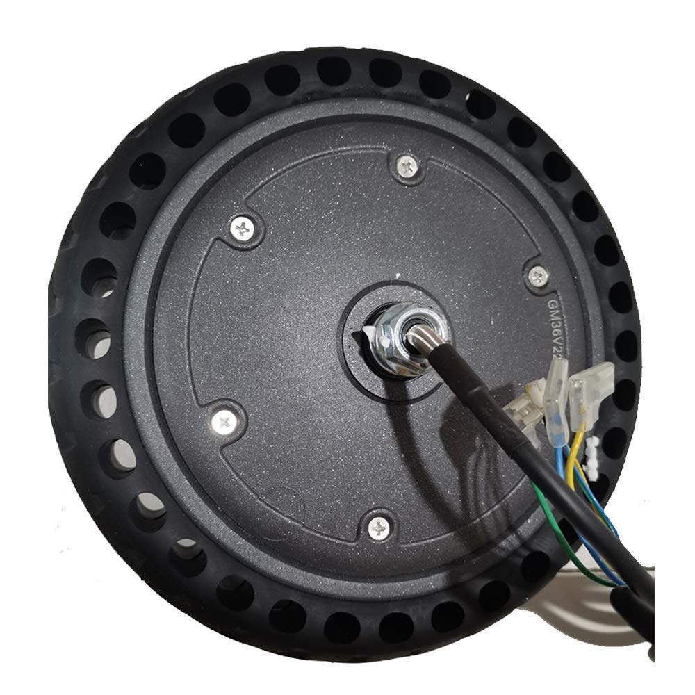 Accesorios para Scooter eléctrico, adecuados para M365 Kit de Motor de CC sin escobillas de tracción Delantera de 8.5 Pulgadas, Equipado con neumáticos Antideslizantes Resistentes al Desgaste