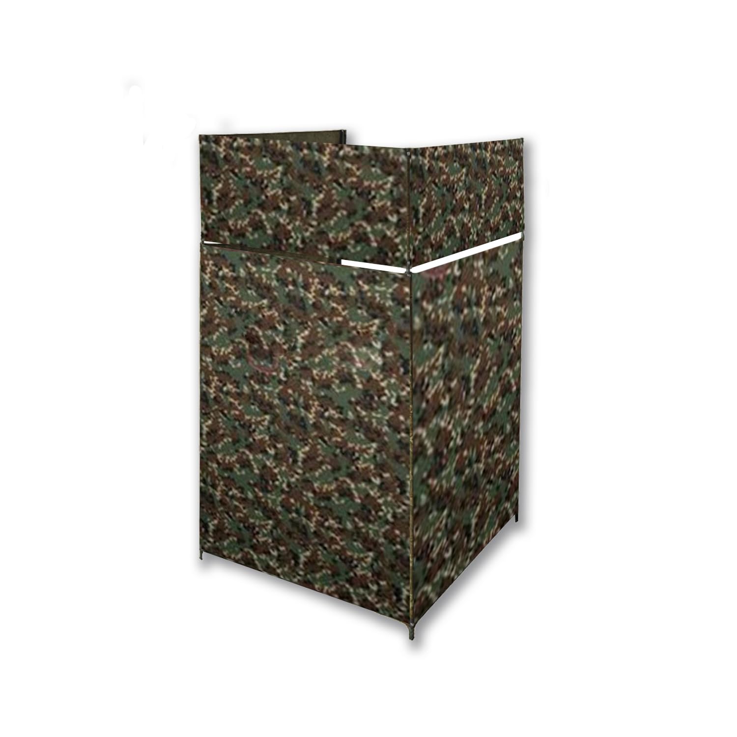 Puesto de caza tipo pantalla de 3 lados en aluminio alto 120 cm + suplemento 40 cm. peso 3,5 Kg