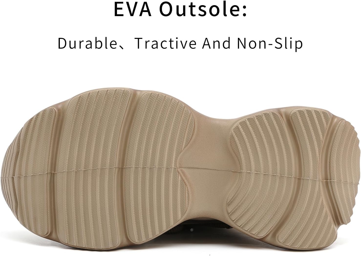 Women's Wedge Walking Shoes Chunky Platform Comfort Fashion Sneaker Lace-Up Casual Non-Slip Running Shoes - Image 5