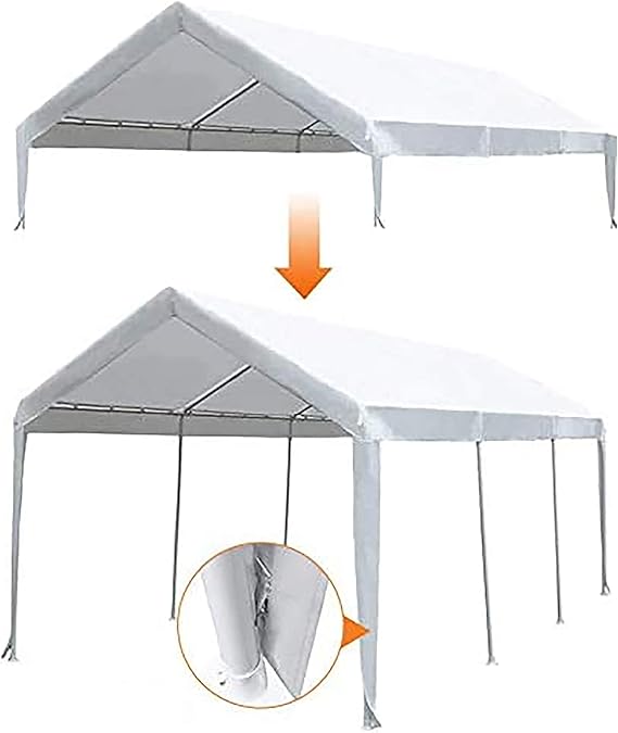 Abba Patio 10 x 20Feet Carport Replacement Top Canopy