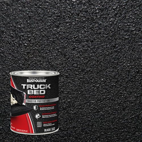 Rust-Oleum 342668 Stops Rust Truck Bed Coating, 1 Quart, Negro, Mate, 32 fluid ounces miniatura 2