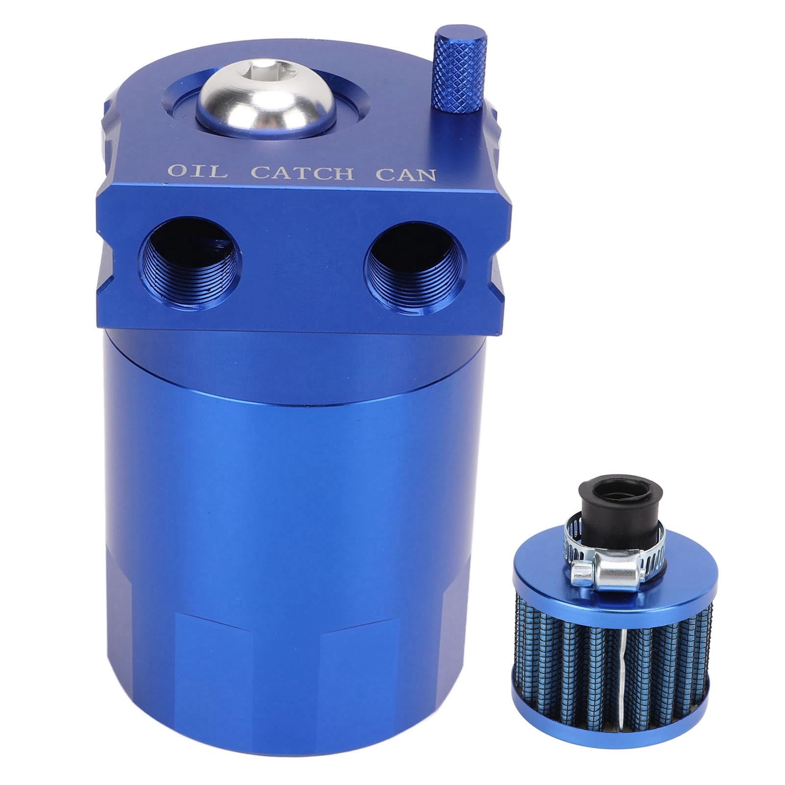 Récupérateur d'huile TKSE avec séparateur air/huile et filtre de reniflard, remplacement pour Expedition (Bleue)