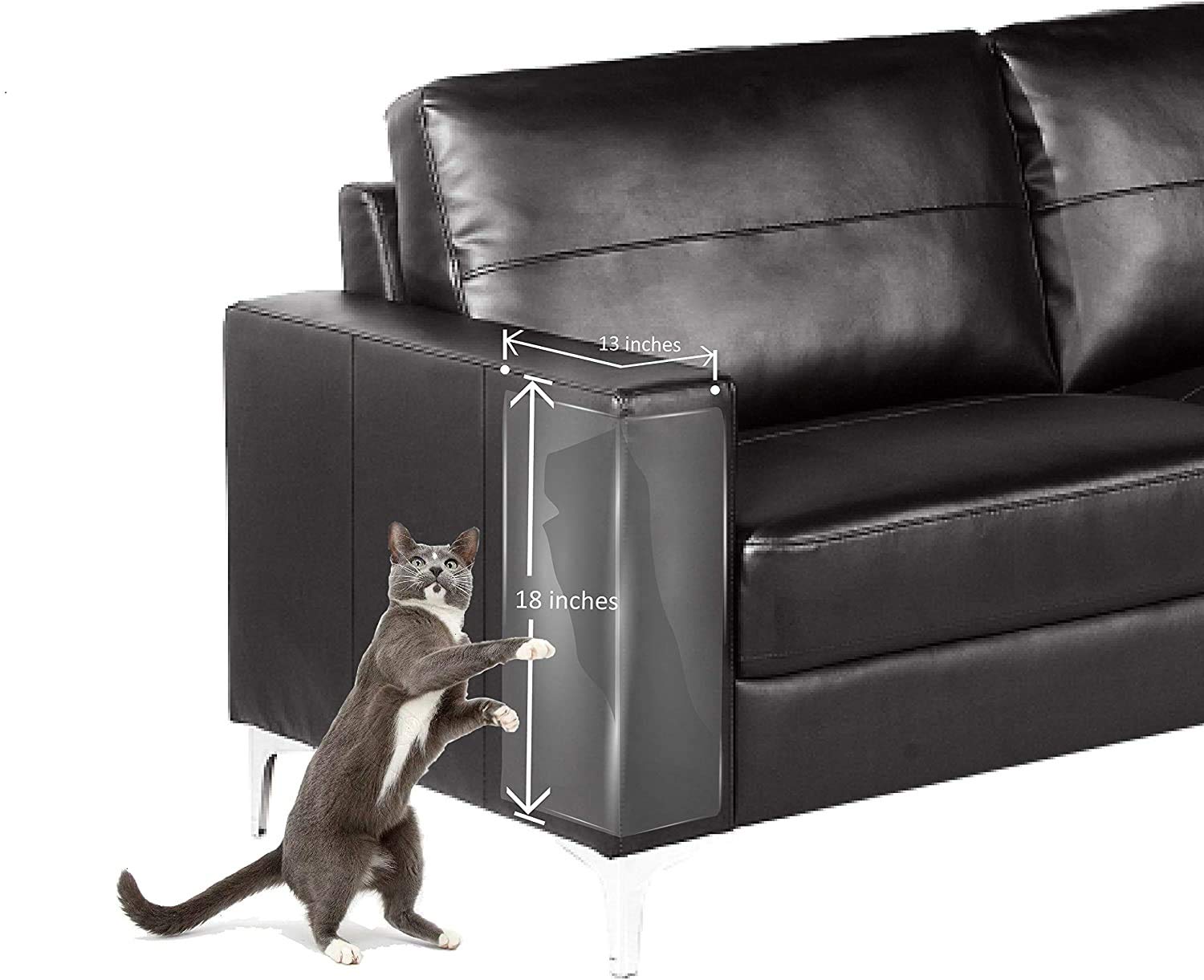 Maytree Monkey Furniture Protector From Cat Scratch Flexible Guard Your Leather Couch Sofa Chair Door Table From Sharp Claw Heavy Duty Premium Clear Plastic Sheet For Dog Amazon Com Au Pet Supplies