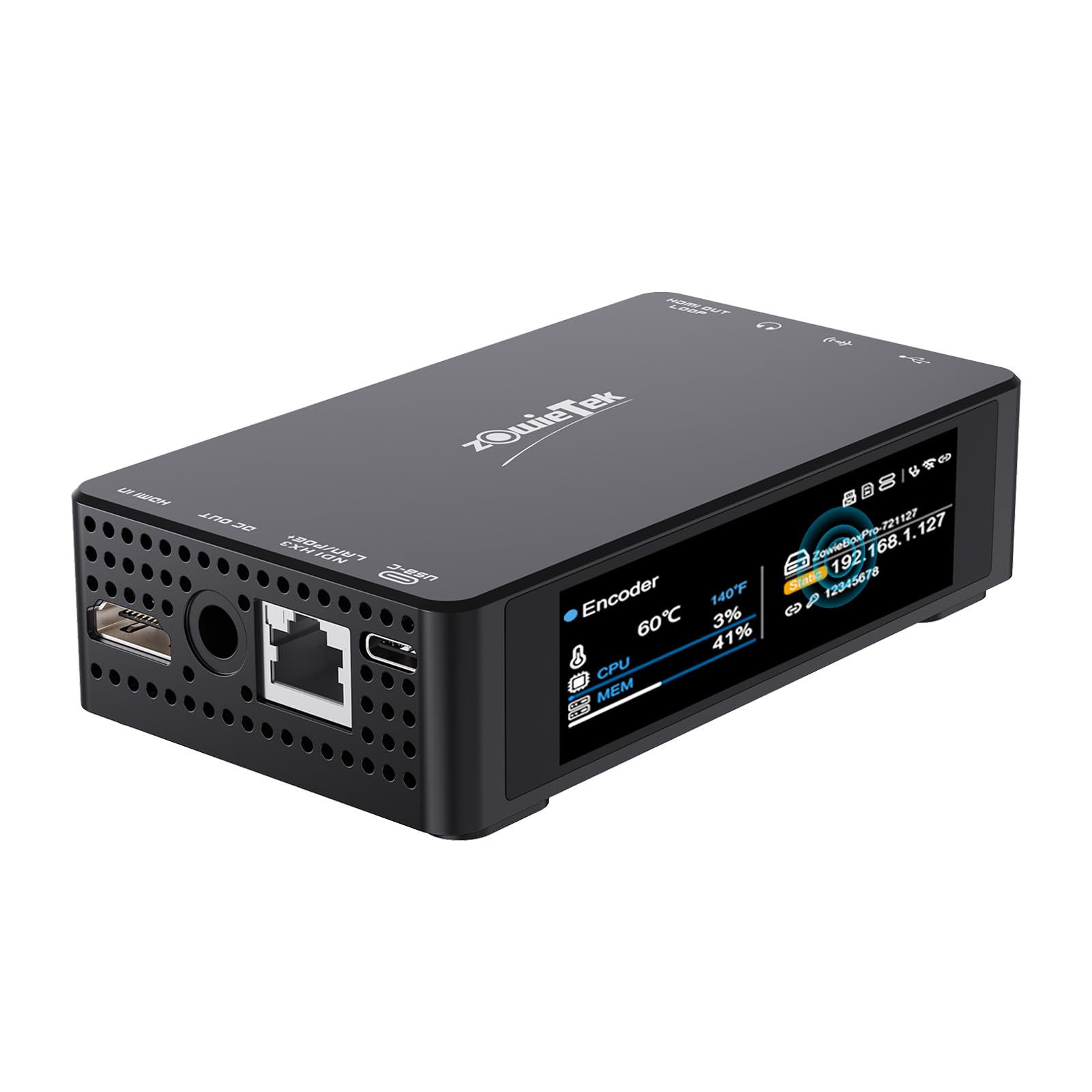 Amazon.co.jp: Zowietek AI 4KP60 HDMI NDI ビデオエンコーダー
