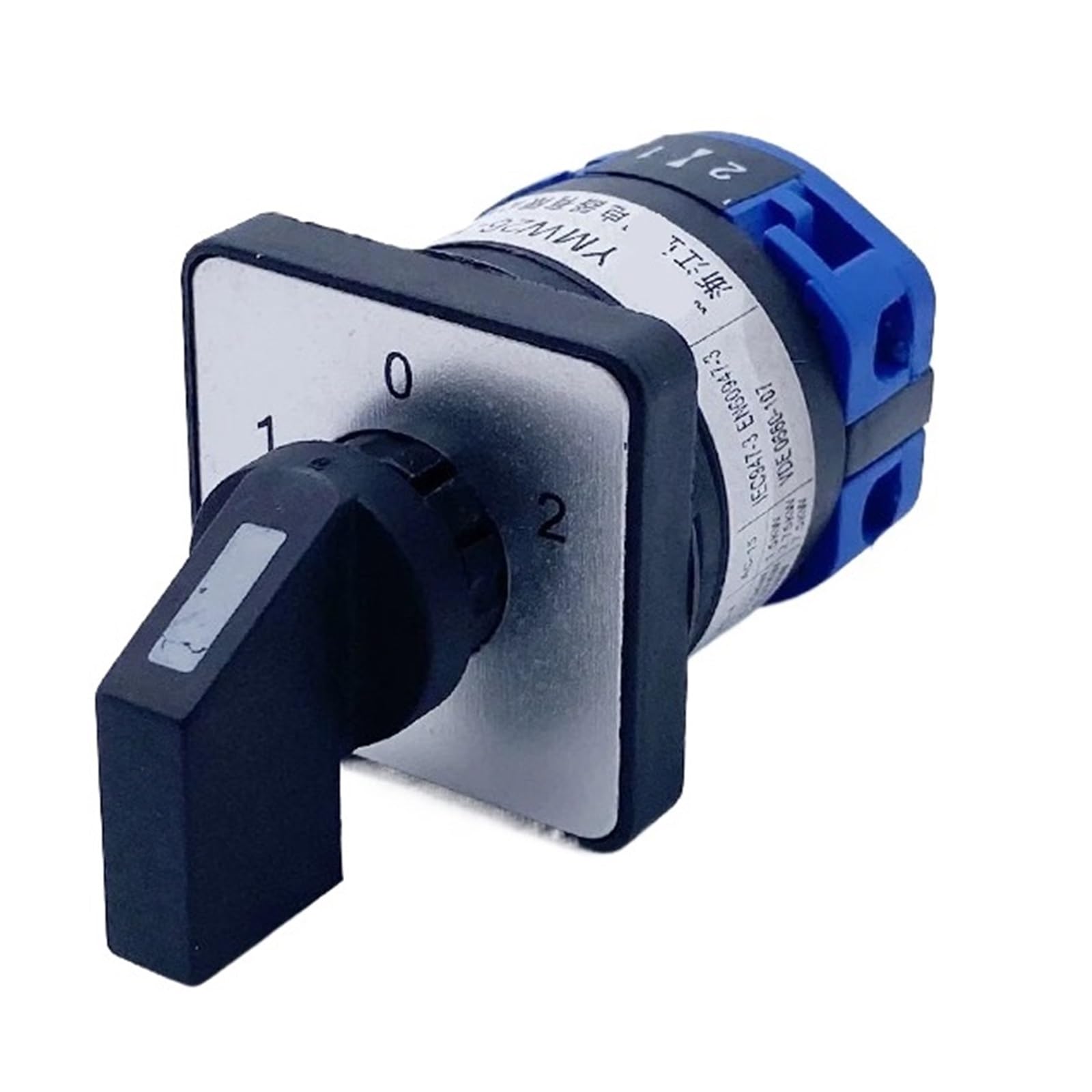 YWZVBSDCS YMW26 LW26-10/1 Universal Transfer Rotary Cam Switch 10A One Level Section Double Power Supply Switching Reversing Combination(0-1)