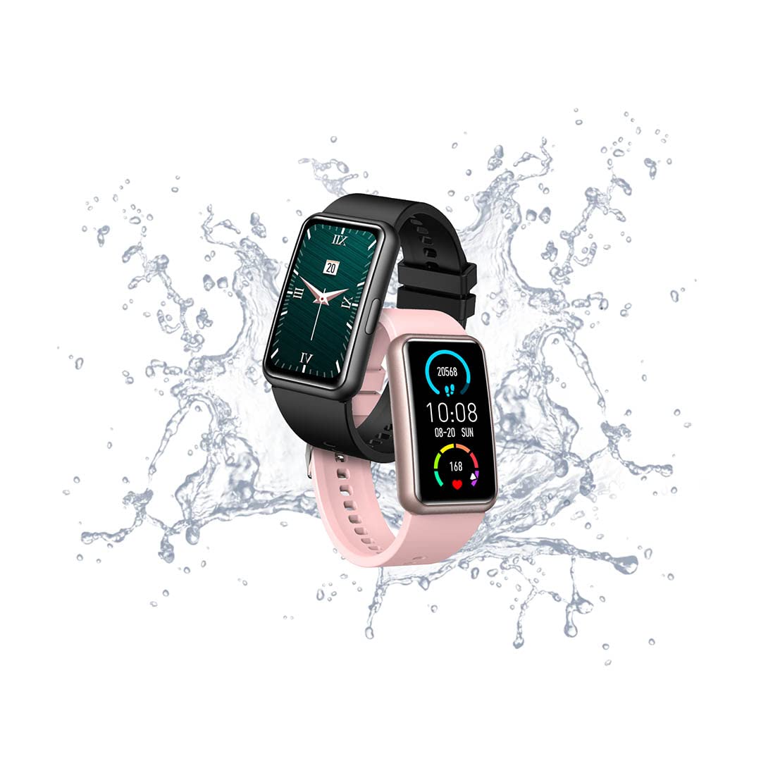 Abyx Montre Connectee Etna Noire
