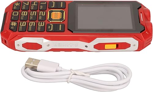 Miniatura 7 de Teléfono resistente 2G, teléfono celular desbloqueado para personas mayoresniños, teléfono móvil para personas mayores con pantalla de 2.6 pulgadas,