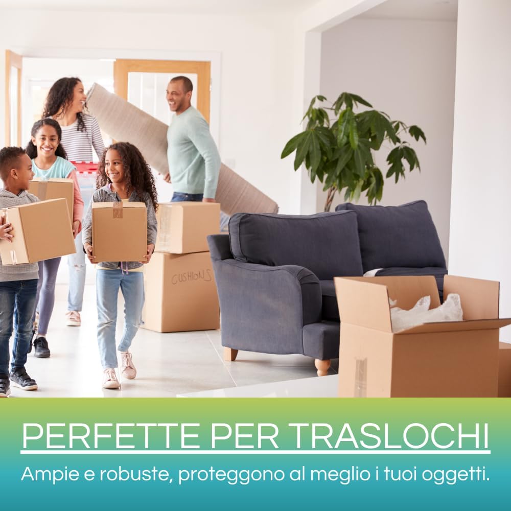 Palucart 20 Scatole per trasloco mis. 60x40x40 cm - M