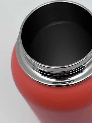 Miniatura 4 de She go. Botella de agua deportiva con aislamiento con 2 tapas, metal de acero inoxidable, para mujeres y niñas, termo, aislamiento de doble pared