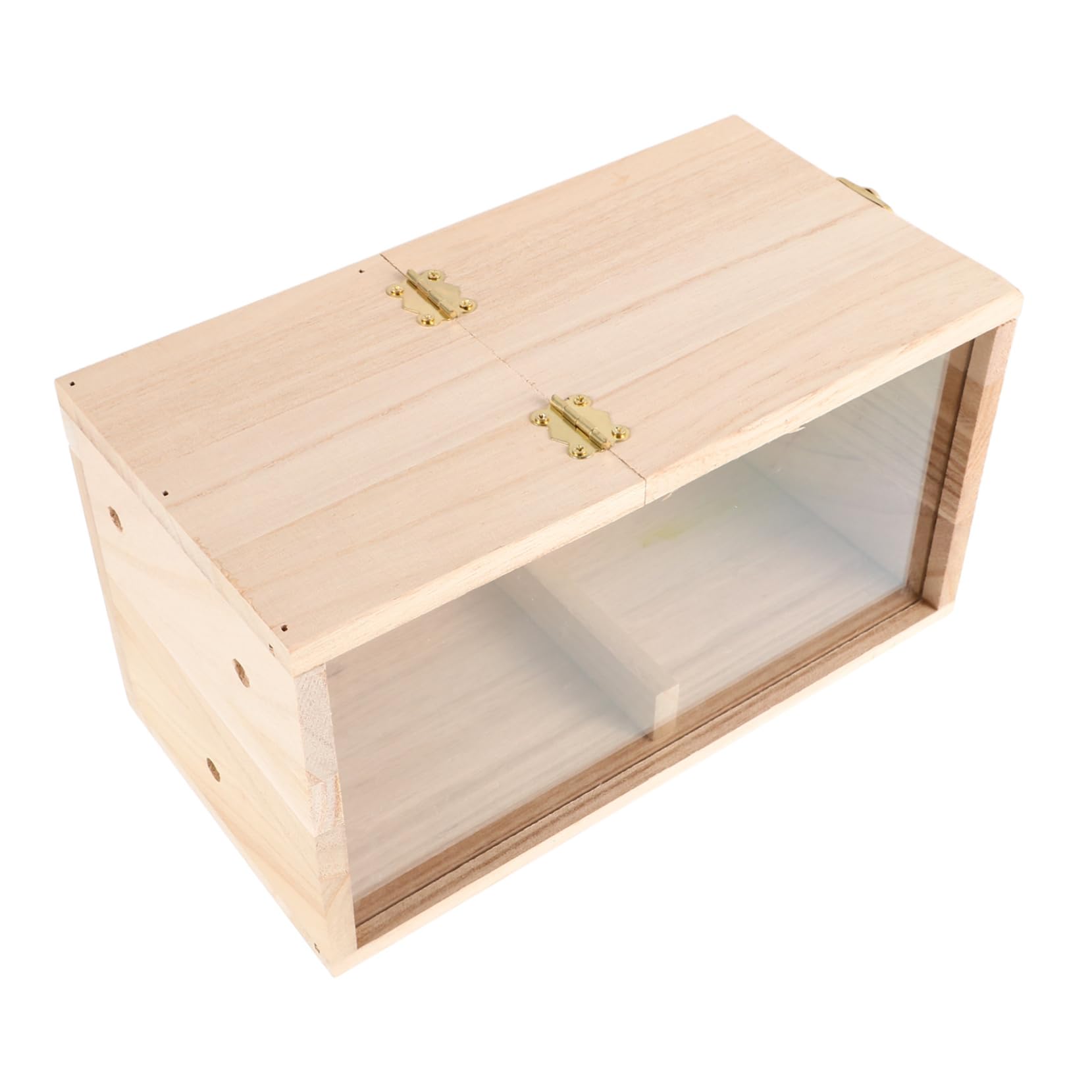 Perruche maison de nid bois Toddmomy transparente pour ponte et protection oiseaux extérieur