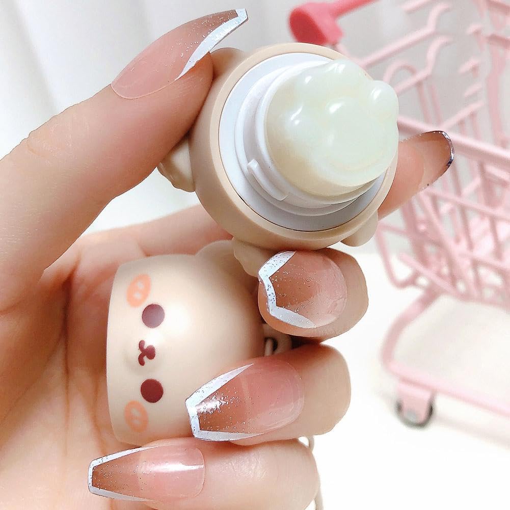 Amazon.co.jp: かわいいクマのリップクリーム子供用ポータブル