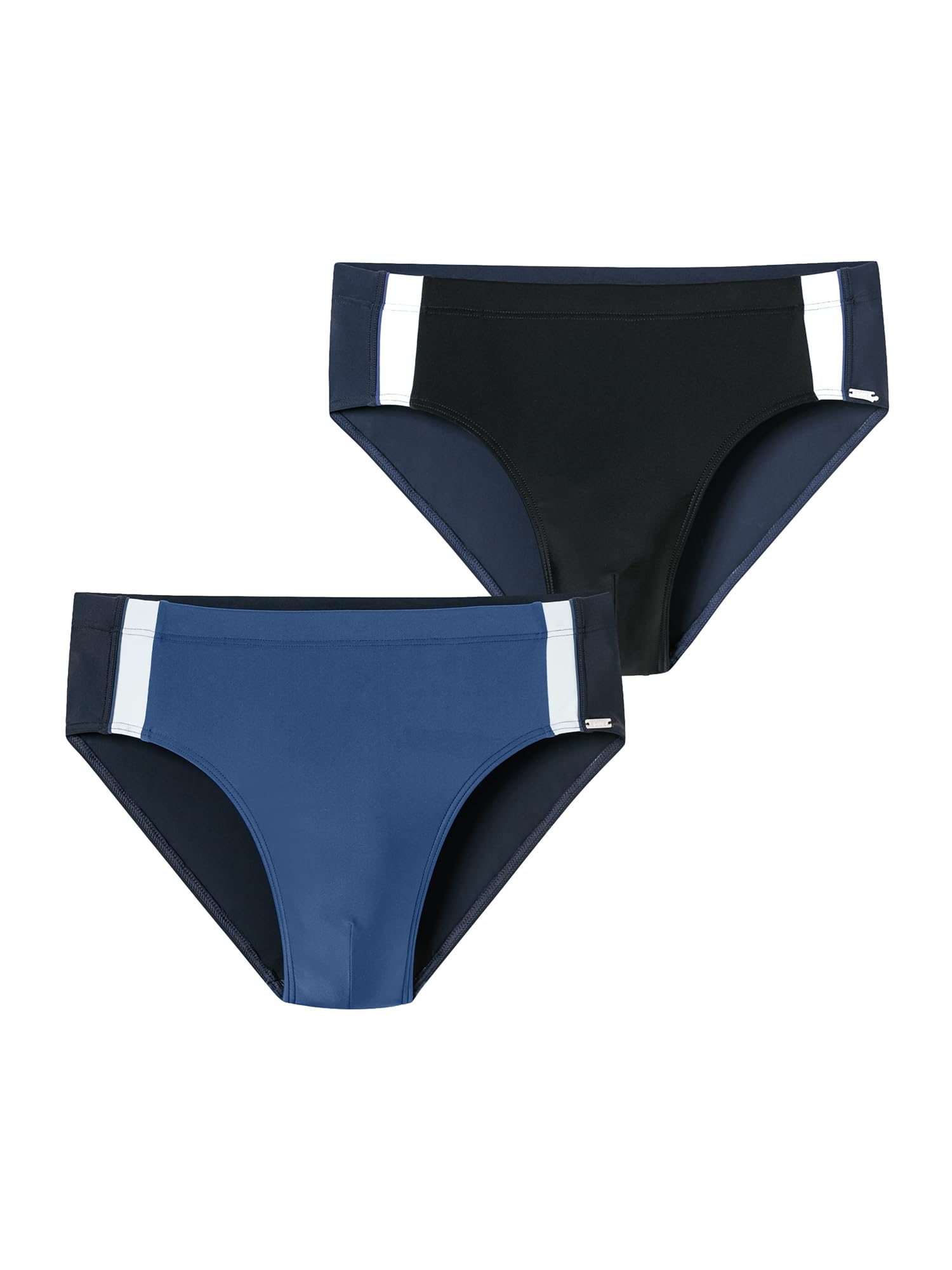 Schiesser Ocean Swim - Costume da bagno da uomo, confezione da 2