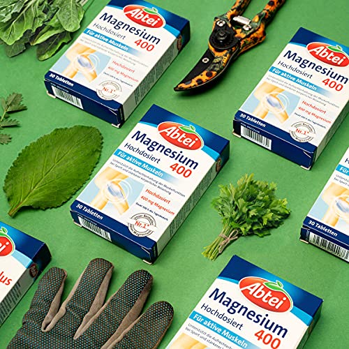 Magnesiumtabletten Abtei 400 mg – Hochdosiertes Nahrungsergänzungsmittel