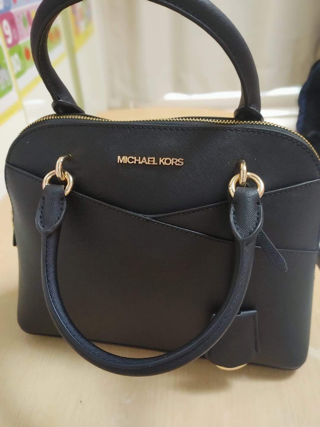 $23/mo - Finance Michael Kors Jet Set Medium Logo Dome Satchel | Buy Now, Pay Later