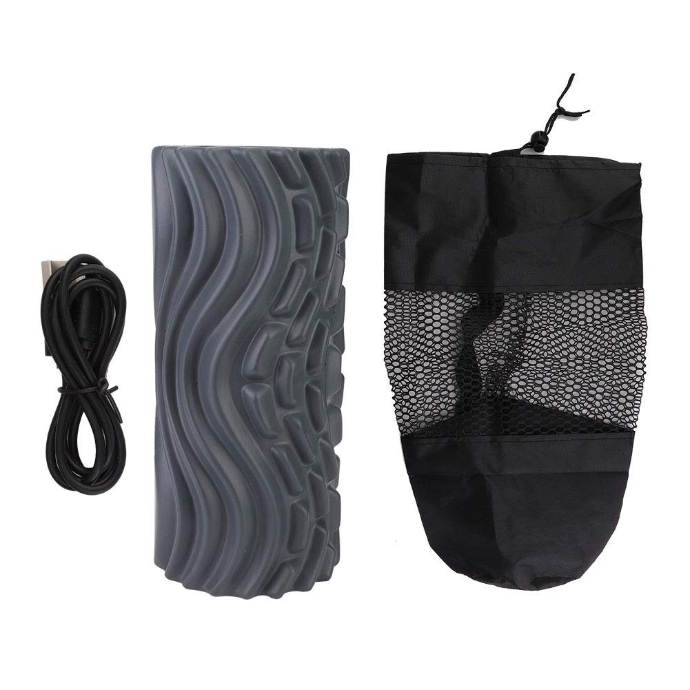 Fitness Foam Roller, Drei Bereiche Massage Getreide umweltfreundlich 4 Gänge Vibration Foam Roller, Yoga-unterstütztes Training für das Muskeltraining Muskelentspannung