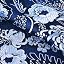 Navy Blue Floral