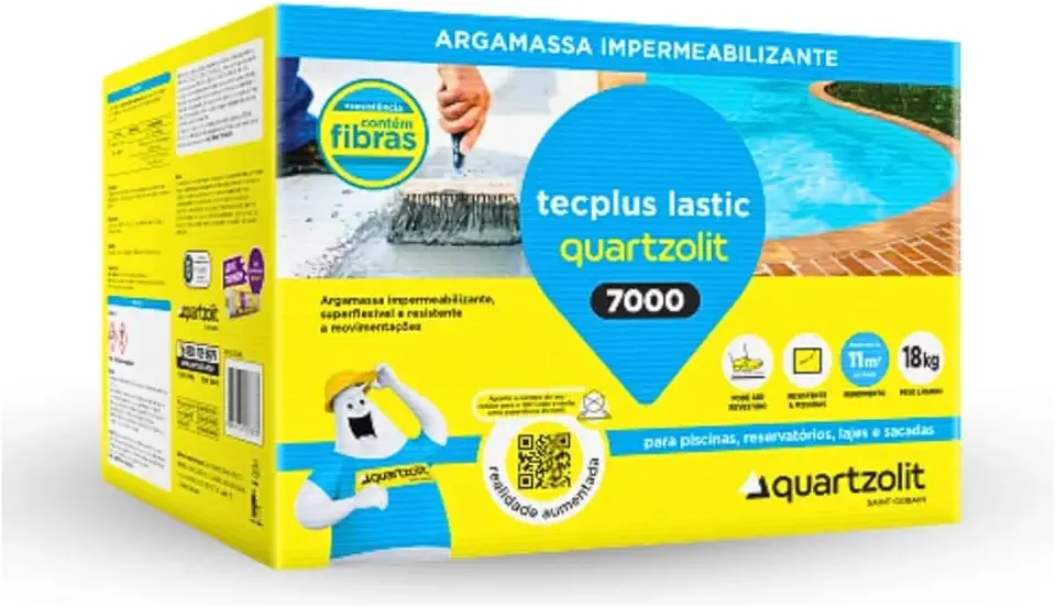 IMPERMEABILIZANTE TECPLUS LASTIC QUARTZOLIT 18KG