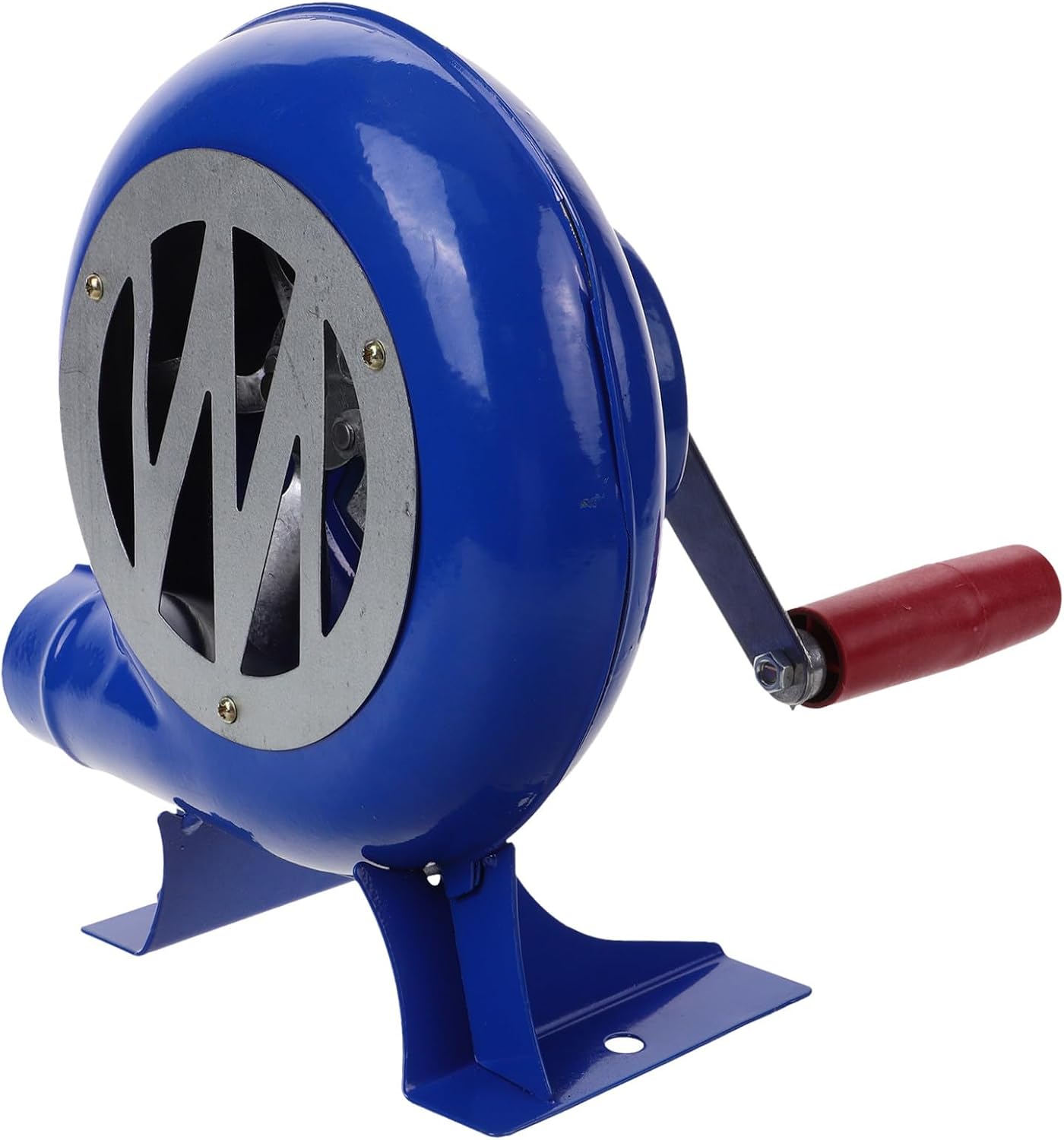 BESTonZON Hand Crank Bbq Fan Handheld Blower for Outdoor Fire Pit Grill Barbecue Portable Air Blower with Small Size Equivalent to 120w for Camping and Home Use
