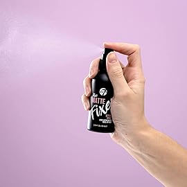 W7 The Fixer Makeup Setting Spray - Matte Finish - Long-Lasting, Ultra-Fine Formula - Cruelty Free and Vegan - 2 Pack