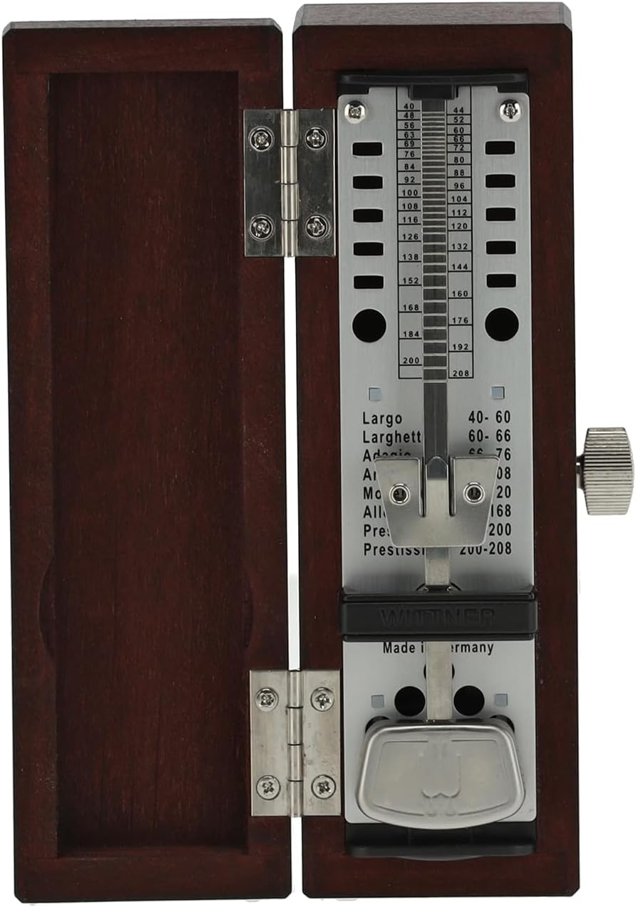 Wittner 903030 Taktell Super-Mini Mahogany Wood Case Metronome