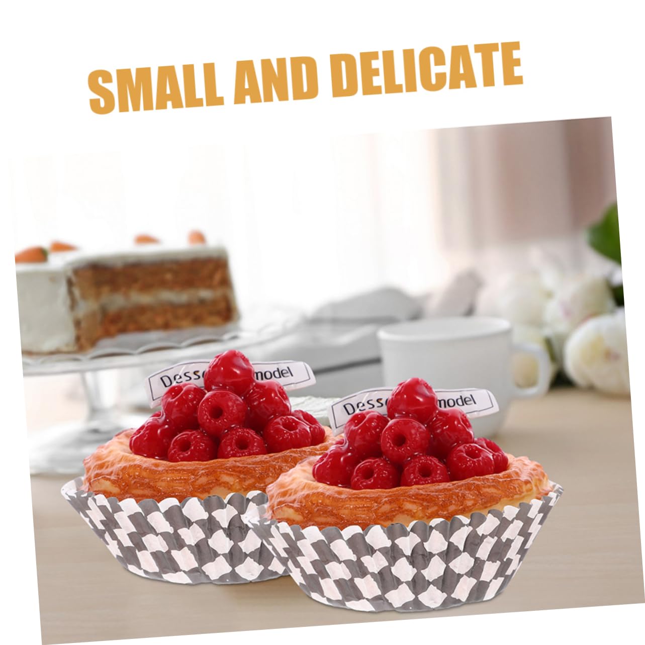 Amosfun 1000 Piezas De Bandeja De Pastel A Cuadros En Y Soportes Para Muffins Soportes Para Magdalenas Forros Para Muffins Pequeños Suministros Para Hornear
