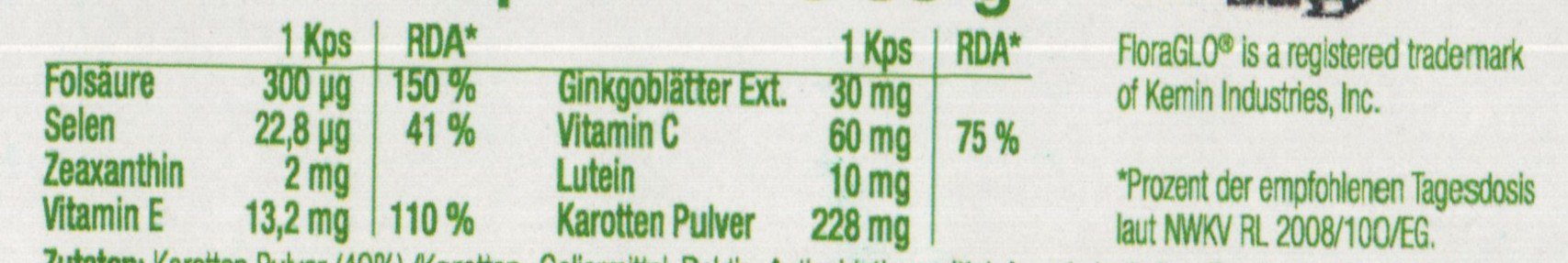 Bios effect Macula complex, 60 Kapseln, 1er Pack (1 x 33 g)