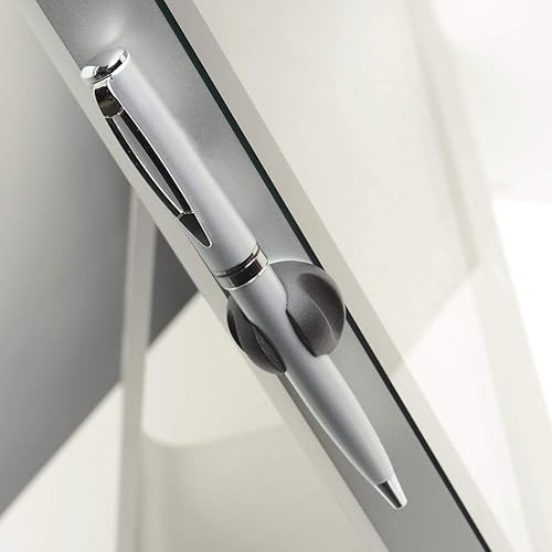 Miniatura 3 de D-Line Clips para ordenar cables, autoadhesivos, multiusos, bases para ordenar cables, paquete de 6 unidades, negrogrisblanco