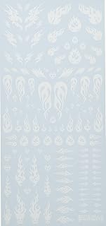 HiQ Parts Tattoo Decals 03 Decals for fire White 1 Pieces Plastic TTD-03-WHI