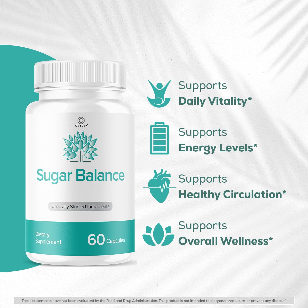 SugarBalance Capsules - Official SugarBalance Pills Advanced Premium Formula Support Maximum Strength, All Natural Ingredients Vitamin for Overall Health & Wellness, 60 Capsules for 1 Month — Amazon image 3