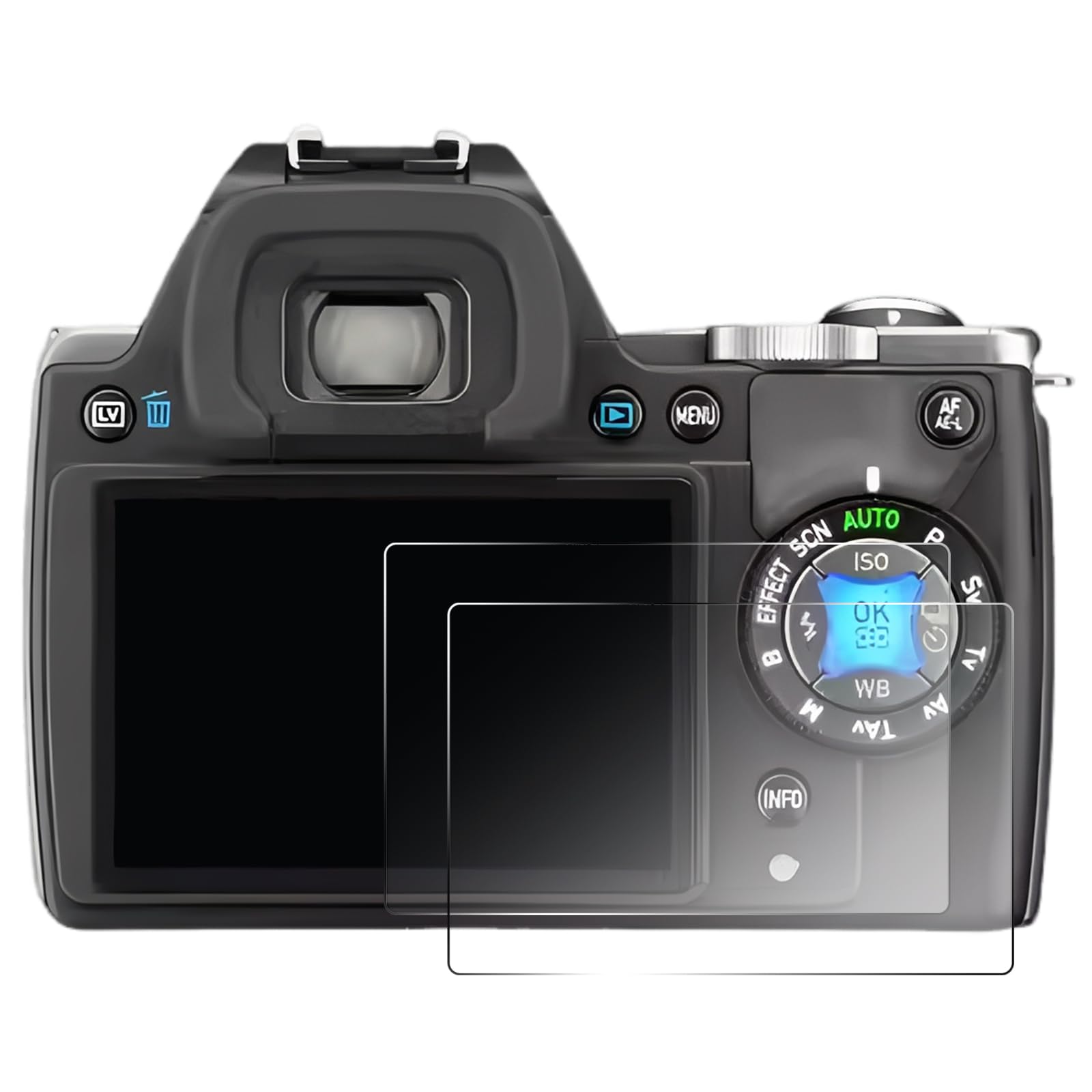 Protector de pantalla para Pentax K-S1 película de vidrio templado 9H 8