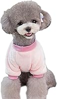 Vista 34 de Jecikelon - Ropa para mascotas, suéter suave, cálido y grueso, suéter de invierno para perros (talla S, color gris)