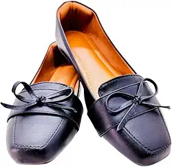 Mocassim Clássico Feminino Casual Bico Quadrado - Palmilha Confort Gel