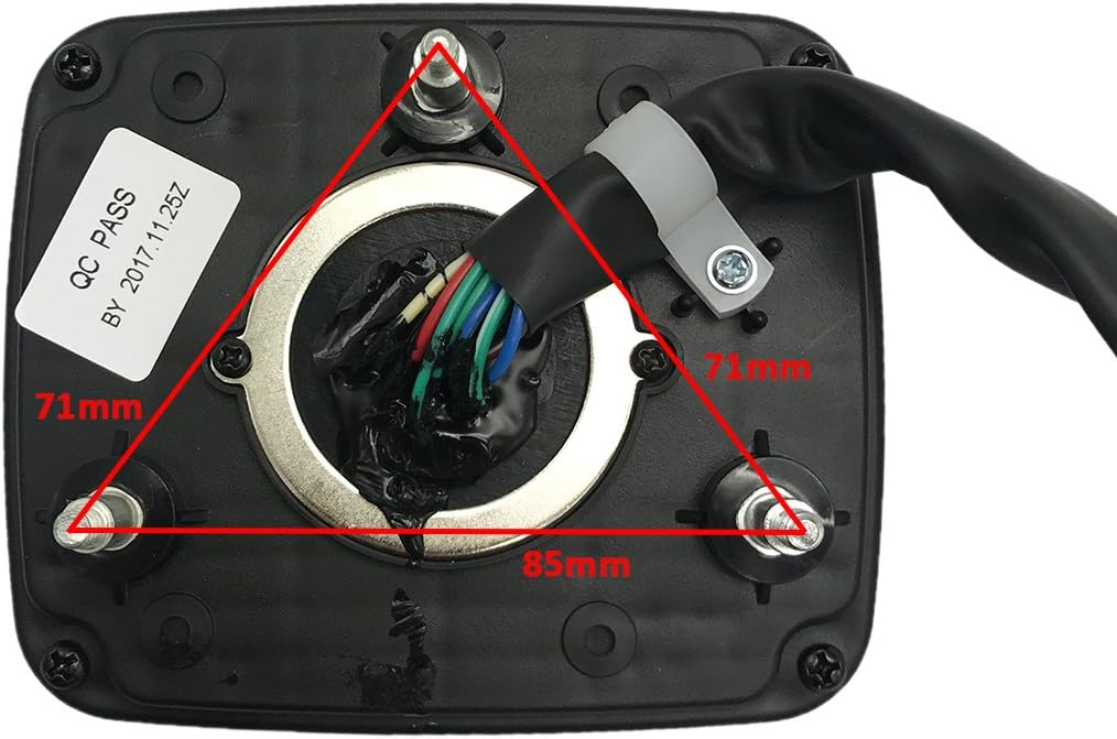 JA-ALL Digital Speedometer Meter Assy for Linhai Xingyue Buyang 300cc D300 G300 ATV