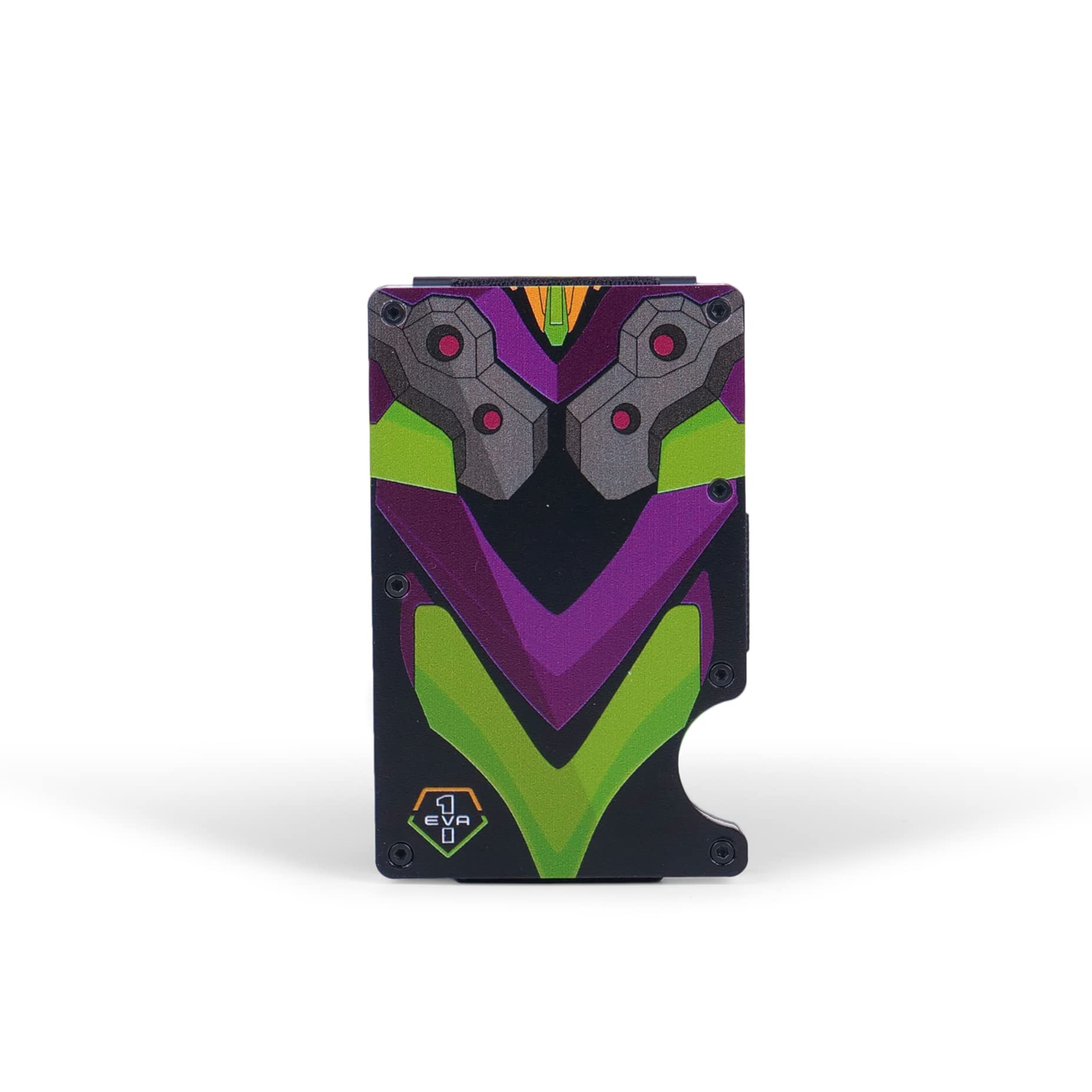 Neon Genesis Evangelion EVA 01 TEST TYPE Metal Card Case Wallet