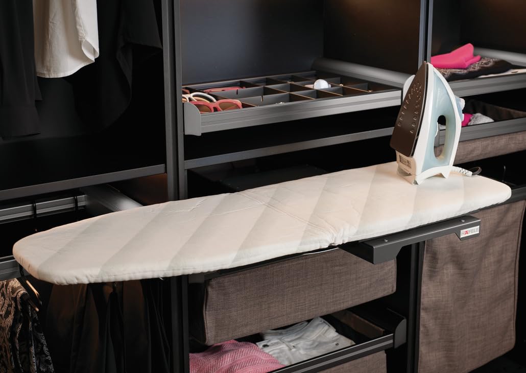 Amazon.com: Ironfix Shelf-Mounted Steel Ironing Board with Heat