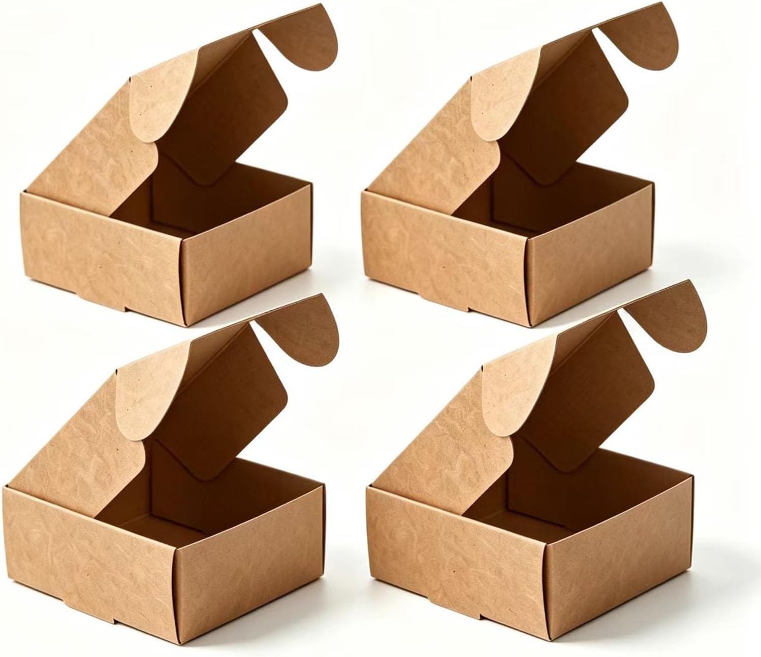 24pc Black Christmas Boxes Small Shipping Boxes 3.5x2.5x1 Inch image 2