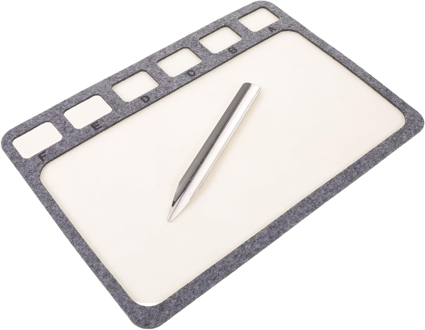 VINTORKY Bead Board: Necklace Measurement Tool and Mini Bead Weaving Tool Set for Beginners - Tray for Jewelry Making Craft Parties