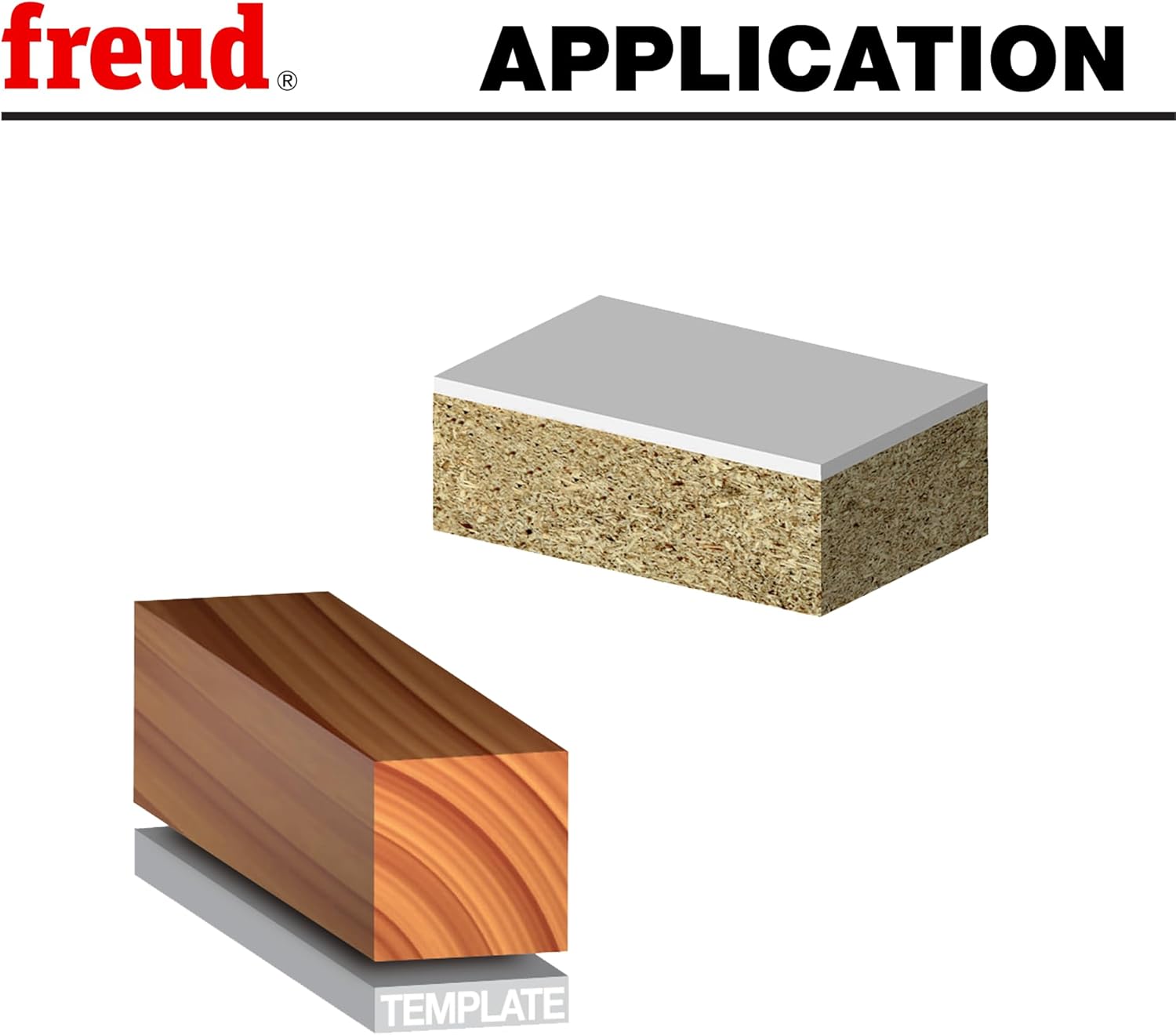 Freud 42-100: 3/8" (Dia.) Bearing Flush Trim Bit